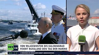 Tag der Marine: Russland feiert von Wladiwostok bis Kaliningrad
