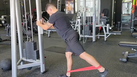 Mini Band Standing Hip Extension