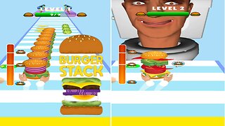 Burger Stack Run Game (Android)
