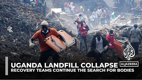 Uganda landfill collapse: Recovery teams continue the search for bodies