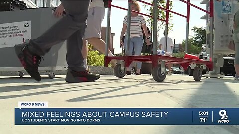 Parents, students have mixed feelings about University of Cincinnati campus safety as move-in begins