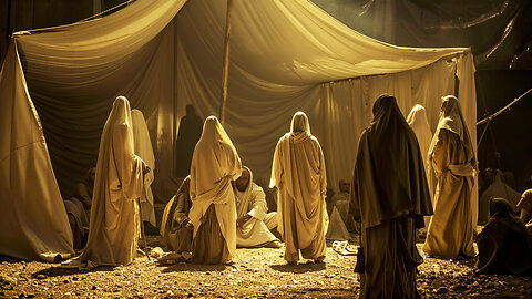 The Priests are Pretending the Powerful One is Still in the Tent..