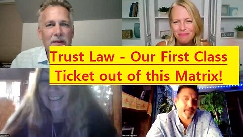 Miki Klann: Trust Law - Our First Class Ticket out of this Matrix!