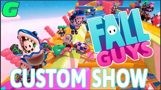 Fall Guys Ultimate Knockout LIVE - Custom Shows - Playing With Viewers - Free To Play #fallguys