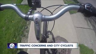 Traffic concerns and city cyclists