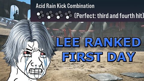 Can I PLEASE land JUST ONE Acid Rain?! | TEKKEN 8 Lee Ranked Adventure