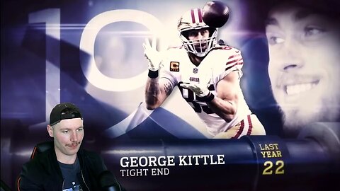 Rugby Player Reacts to GEORGE KITTLE (TE, 49ers) #19 The Top 100 NFL Players of 2023