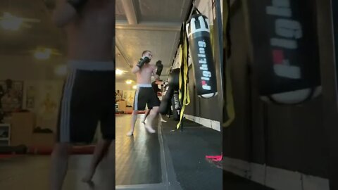 Beginner On Heavy Bag