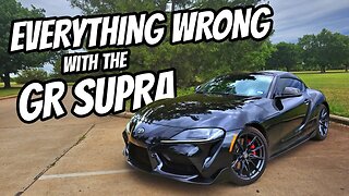 Everything WRONG with the GR SUPRA! Manual 2023 GR Supra Review