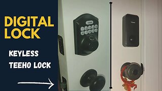 Digital Keyless Lock, Teeho brand Install and codes