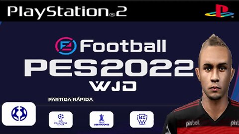 PES 2022 PS2 BRASILEIRÃO 100% ATUALIZADO PLAYSTATION 2 EDITOR MATHEUS WJD