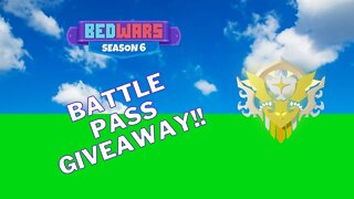 Roblox Bedwars Battle Pass Giveaway!! Playing with Viewers!! [Waiting Room] #roblox #bedwars