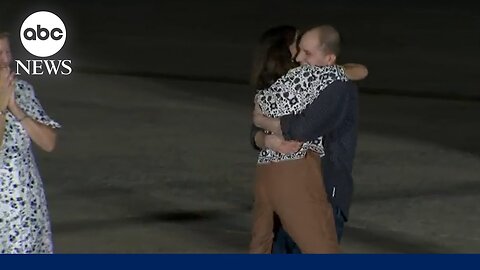 Emotional moment as Americans freed from Russia in historic prisoner swap arrive in the U.S. | NE