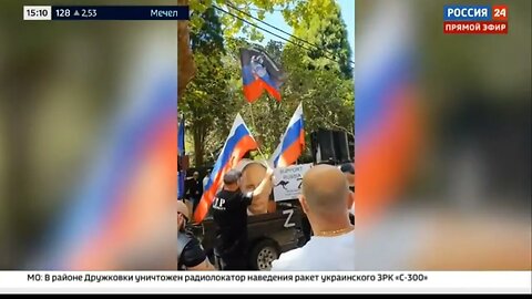 Russian Government media reports on Australian protests