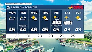 WMAR-2 News Weather at 11