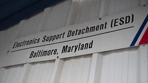 Coast Guardsman discusses operations at Electronics Support Division Baltimore