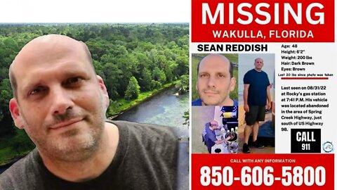 Sean Reddish | MISSING FLORIDA | Sean's Daughter will be on @TrueCrime With Sunshine TONIGHT 8PM ET