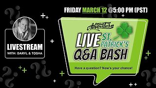 LIVE St. Patrick's Day Q&A Bash Mar 12 | VANCITY ADVENTURE