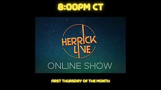 The HERRICK Live Show Airs Tomorrow Night - Set your reminders