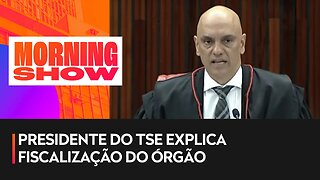 Em discurso, Alexandre de Moraes fala sobre eleições