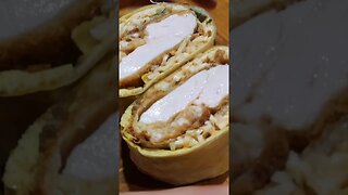 Chicken Katsu Harumaki #shorts #chickensando #cooking #food #asmr #recipe