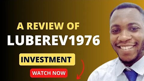 A Review of Luberev1976 Investment Platform (Watch before investing 🛑) #hyip #investmentreview