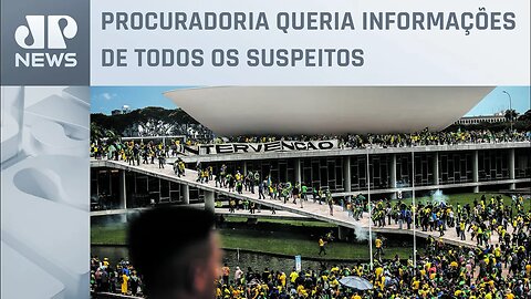 PGR restringe pedido aos dados de 244 denunciados do 8 de Janeiro