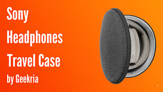 Sony Over-Ear Headphones Travel Case, Hard Shell Headset Carrying Case | Geekria