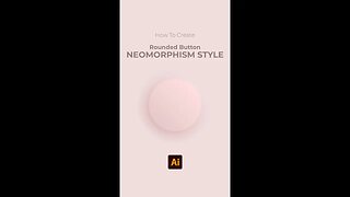 Rounded Button Neomorphism Style Part pink version #Shorts