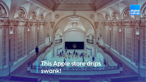 This Apple store drips swank!