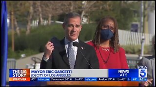 LA Mayor: I Didn't Wear My Mask Because I Was Holding My Breath