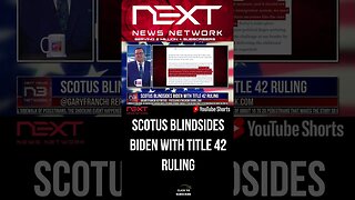SCOTUS Blindsides Biden with Title 42 Ruling #shorts