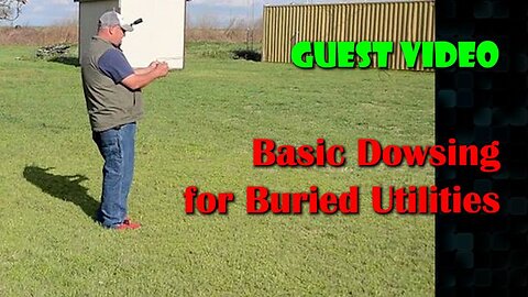 Basic Dowsing for Buried Utilities