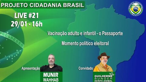 VACINAÇÃO ADULTO E INFANTIL, PASSAPORTE SANITARIO E MOMENTO POLITICO