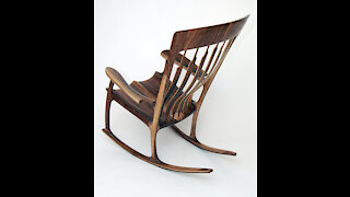 Finished rocking chair by Hal Taylor