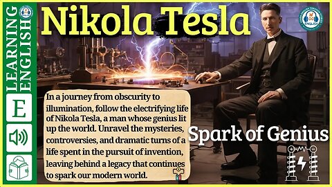 Learn English Through story Level 3 🔥English Stories 🔥 Nikola Tesla