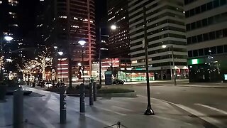 Walking Philadelphia At Night