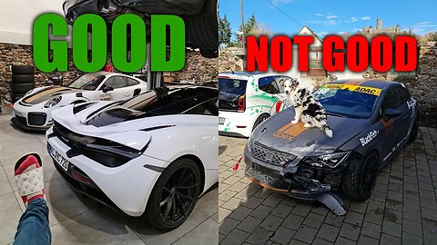 McLaren 720S is Back!! and so is our Cupra Racecar :(