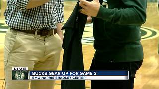 Bucks Gear Up For Playoff Home Opener