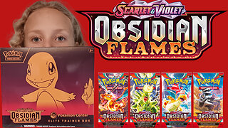 Obsidian Flames Pokémon Center Elite Trainer Box Opening