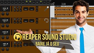 Baixe já o seu Reaper Sound Studio Grátis