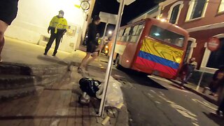 Walking through Bogotá at night | Is Bogota dangerous? 🇨🇴