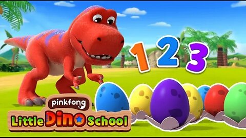 Let's Count with Dinosaurs | Dinosaur Cartoon | Pinkfong Dinosaurs for Kids