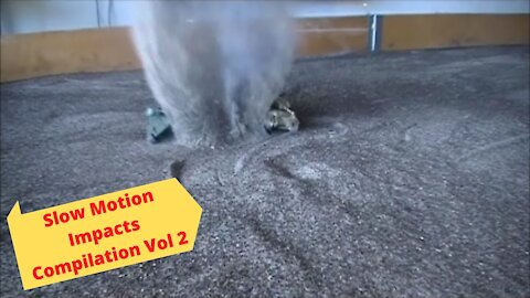 Slow Motion Impacts part 2, in 1/72 Scale Wargaming