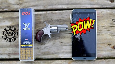 TINY REVOLVER vs CELL PHONE 📱