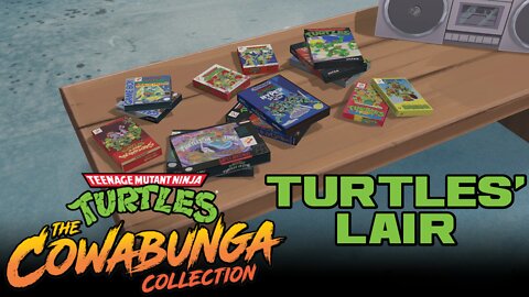 🐢⚔️🥷🏻 TMNT: The Cowabunga Collection - Turtles' Lair - Nintendo Switch 🥷🏻⚔️🐢 😎Benjamillion