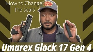 How to replace the seals on an Umarex Glock 17 Gen 4 Air Gun