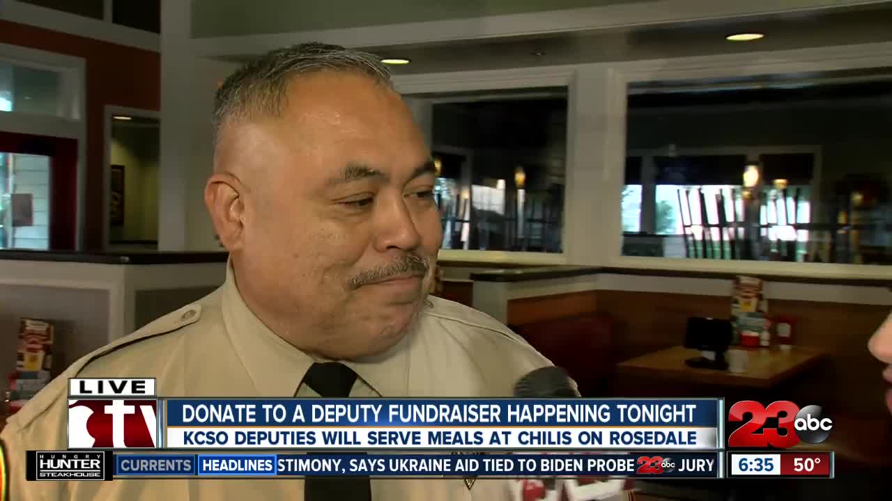 Donate to a deputy at Chilis on Rosedale