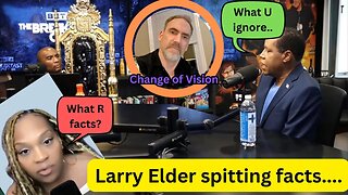 Larry Elder bringing facts to The Breakfast Club....stop blaming whites….