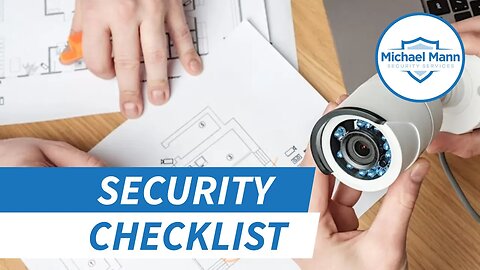 The Complete Checklist for Security Planning